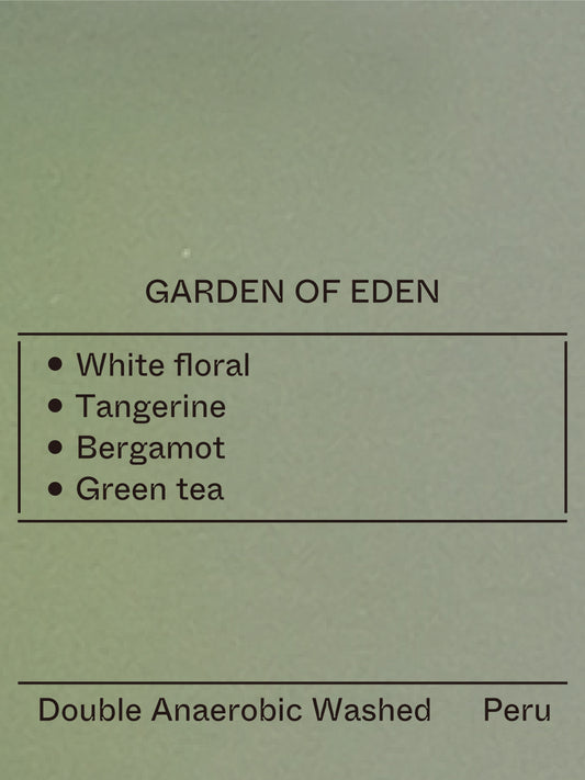 Peru - Garden of Eden, Gesha