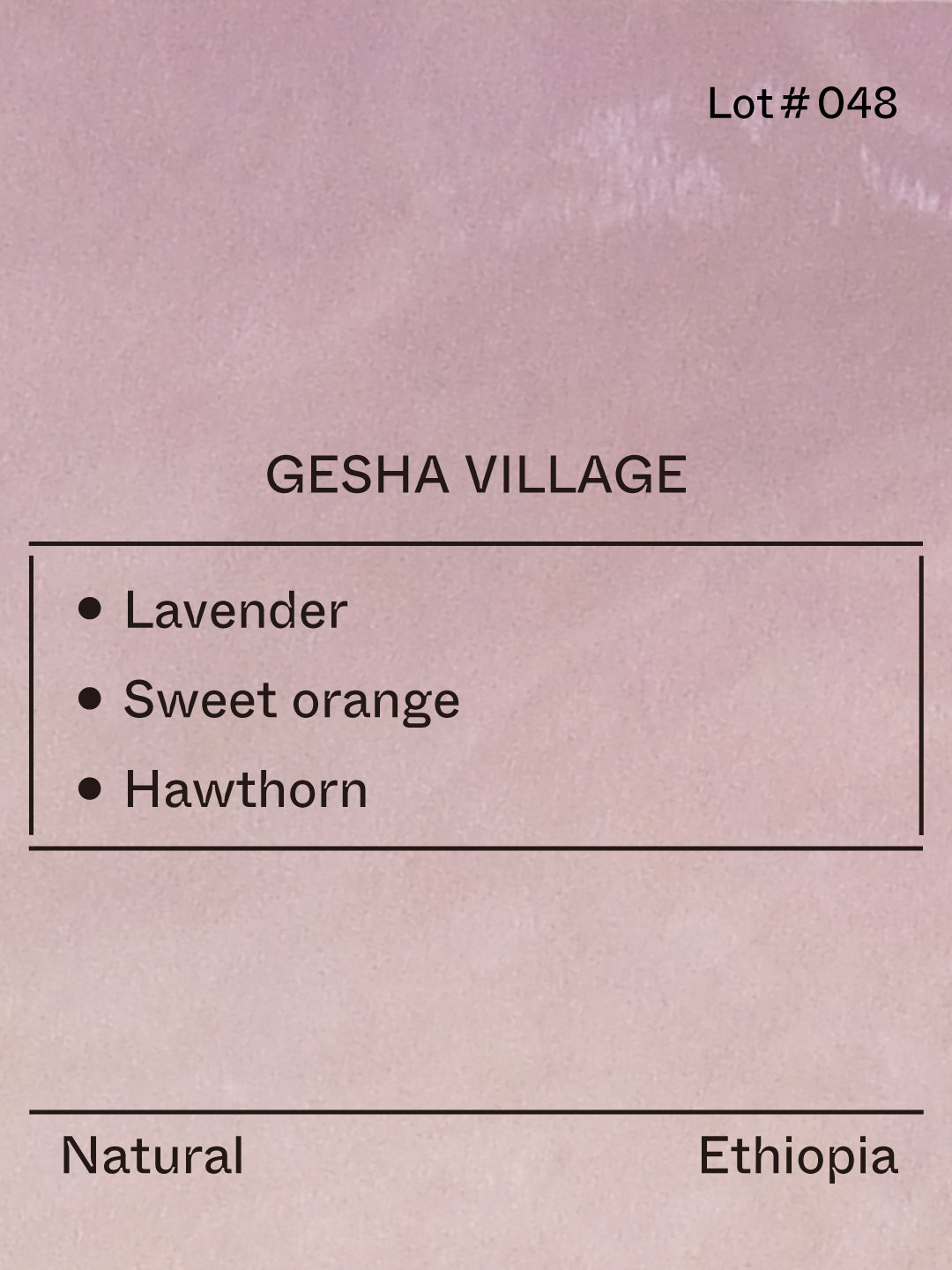 Ethiopia - Gesha Village, Gesha 1931