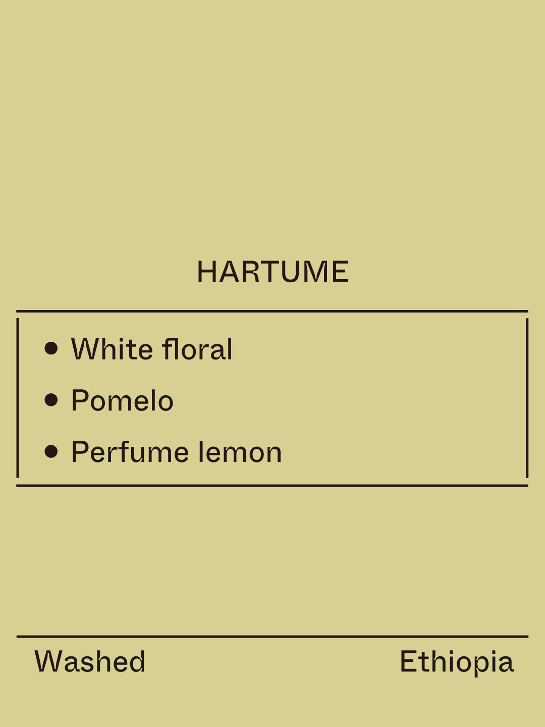Ethiopia - Hartume, Heirloom