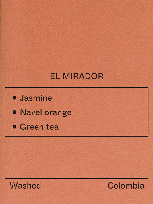 Colombia - El Mirador, Gesha