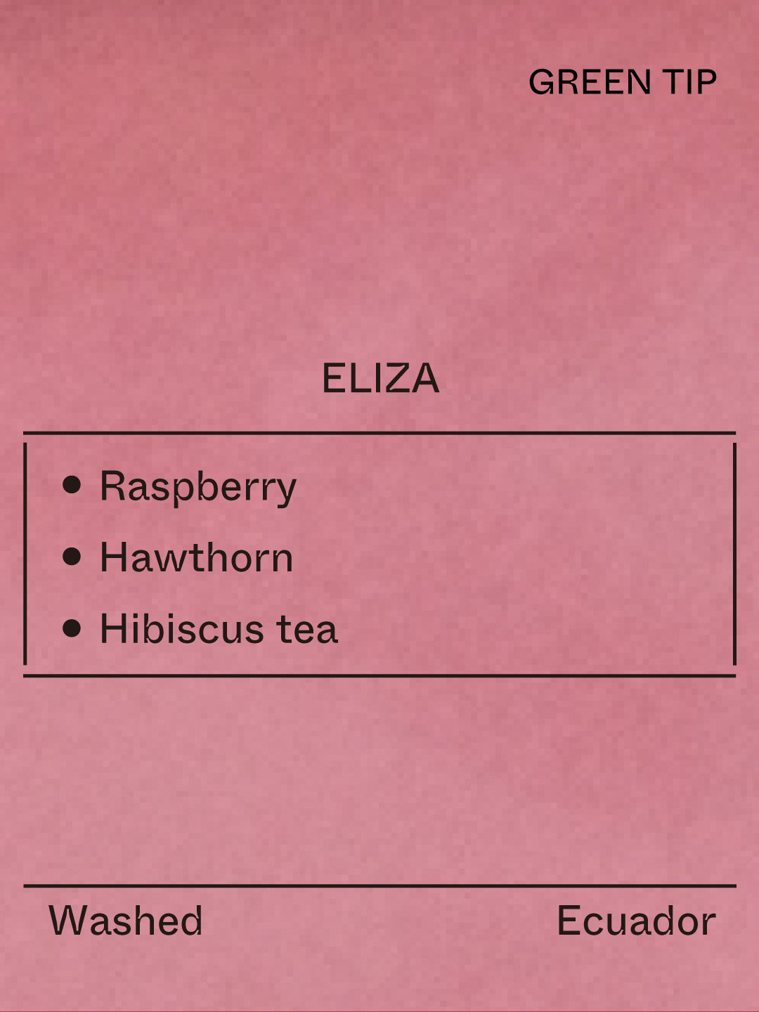 Ecuador - Eliza, Gesha